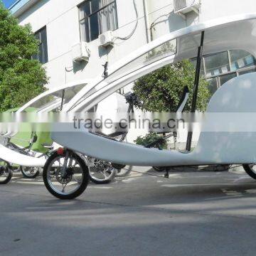 48V 1000W Motorized 3 Wheel Electric Pedicab for Sale