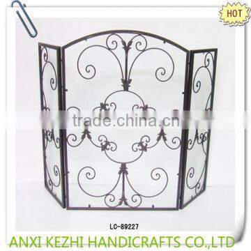 Hot sale metal folding fire screen