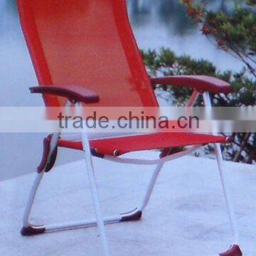 Aluminum folding outdoor beach chair