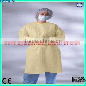 SMS Reinforced Nonwoven Isolation Gown With CE,FDA,ISO photo-2