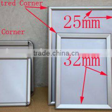 25mm Profile A4 Poster Snap Frame with Mitred Corners