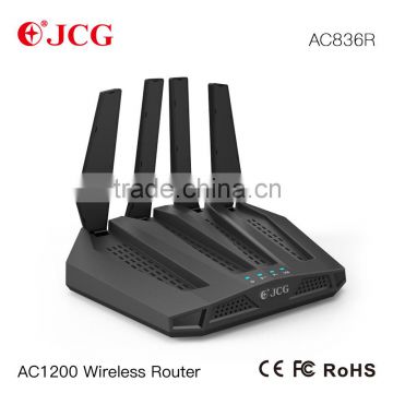 2016 New Arrival Dual Band 1200Mbps Low Price Router For Cell Phone Laptop PC Wifi Router