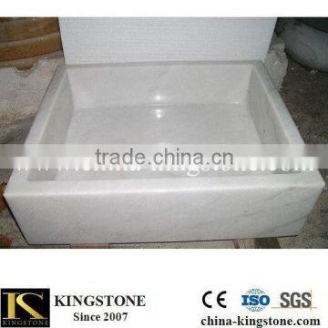 Hot sale marble beige bathroom sink buyer price