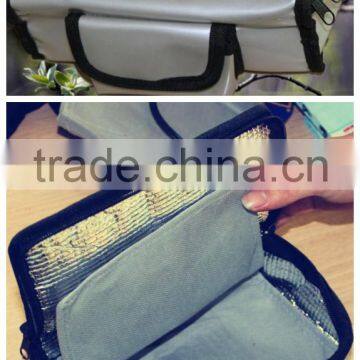 bag micro-wave heated lunch box
