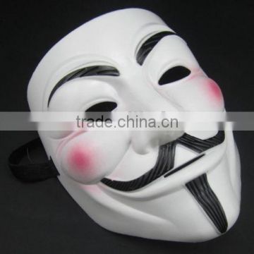 Official V for Vendetta Mask Guy Fawkes Anonymous Halloween fancy dress costume MK111