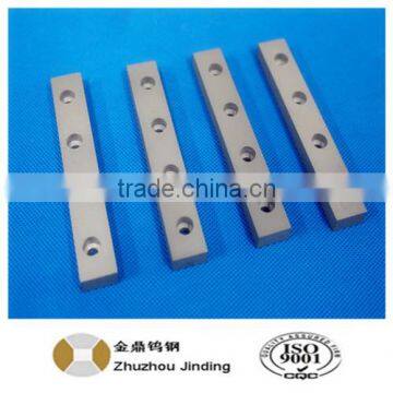 OEM tungsten carbide cutter blade,milling blade