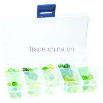 Jewelry plastic bead box Bead Orangeizers with Adjustable Compartments