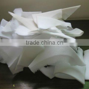 PURE WHITE bra foam scrap