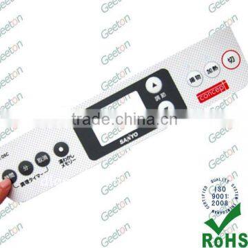 Embossing Graphic Nameplate Overlay