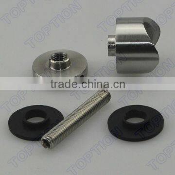 30mm Round Stainless Steel Glass Holder