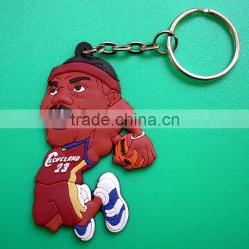 Factory manufacture custom printed wholesale keyrings