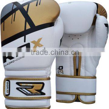 RDX Leather Boxing Gloves Fight Punch