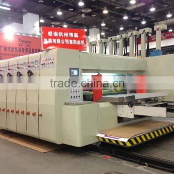 Automatic high speed corrugated carton box printing machine