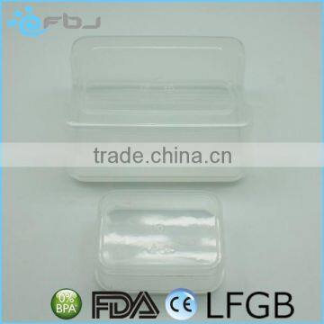 Clear Plastic BPA Free Bento Lunch Box Set photo-4