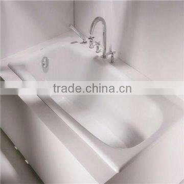 Luxury bathroom whirlpool bathtub cast iron seamless join B24510W