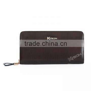 Mens leather clutch bag premium money clip wallet for men