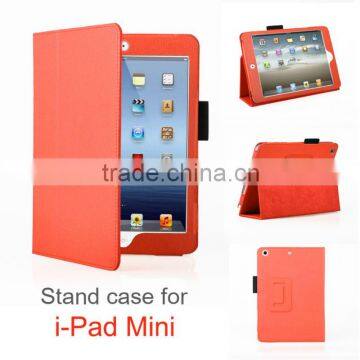 7 inch tablet protective pu leather case for ipad mini 2