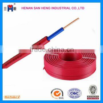 multi core pvc insulated with copper conductor pvc insulated wire 2.5 mm 4mm 450/750v pvc insulated wire