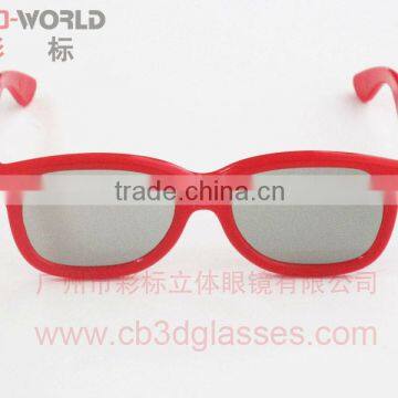 Circular polarized 3d glasses gray circular