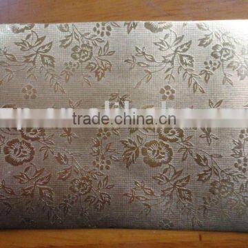 decorative metallized packing box design paper