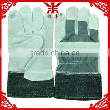 cheap 10.5 inch full palm Jean working gloves