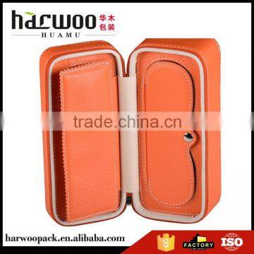 Best Selling Custom Design Personalized Leather Watch Boxes With Different Size Supplier's Choice