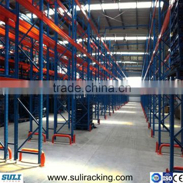 Upright shelf for warehouse storage racking