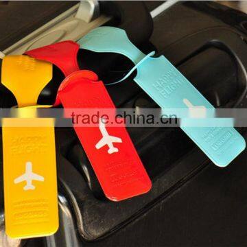 2016 Newest Rubber Silicone Luggage Tags,Soft Pvc Rubber Luggage Tag