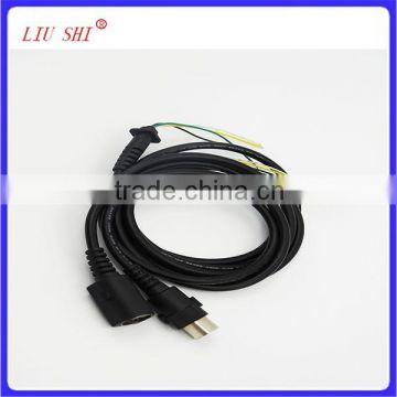 mini din plug slingshot telephone cable, male and female slingshot line for massor