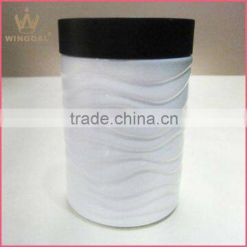 850ml Ceramic Canister With Wooden Lid photo-3