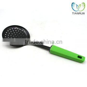 Eco-Friendly LFGB and FDA approved colorful handle stainless steel kitchen utensil