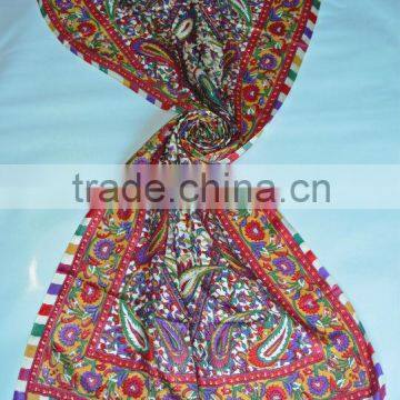 Silk Viscose Printed Shawls