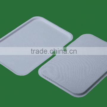 Wholesale Disposable Bagasse Molded Pulp Frozen Food Trays Microwaveable Food Trays