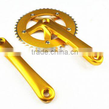 colorful fixed gear bike bicycle chainwheel chain wheel 42t alloy crankset china chainwhel factory