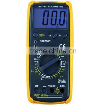 Handheld multimeter Popular large screen multimeter DT8200C digital multimeter