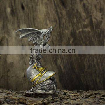 Metal Dragon With Skull