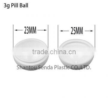 PP Plastic Ball for Pill 3g Round Medicine Container photo-5