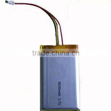 3.7v 3000mah li polymer battery