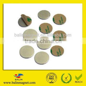 High quality disc adhesive magnet round