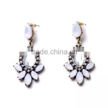 Clear Waterdrop Crystal Pendant Earring Wholesale Fashion Crystal Drop Earring