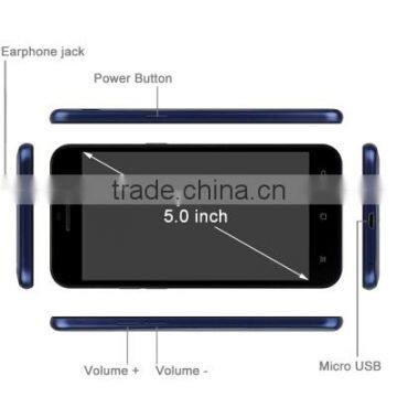 Original Mijue M10C 4GB Blue, 5.0 Inch 3G Android 4.2.2 Smart Phone, MTK6582 1.3GHz, Quad Core, RAM: 1GB, Dual SIM, WCDMA & GSM photo-6