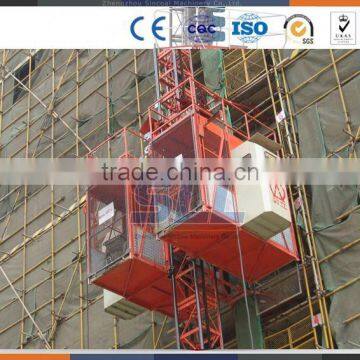 Zhengzhou Sincola used construction hoist,wire rope construction hoist,wire rope electric construction hoist For sale