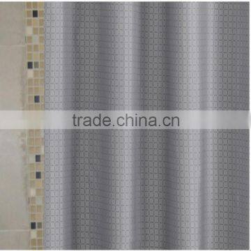 Durable aluminium hook shower matching window curtain