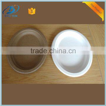 Custom Design Disposable Paper Pulp High Quality Meal Plate photo-3