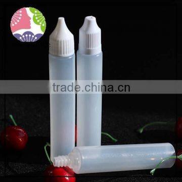 trade assurance unicorn bottle 10ml 15ml 30ml pen shape 30ml unicorn LDPE plastic with childproof cap and long dropper