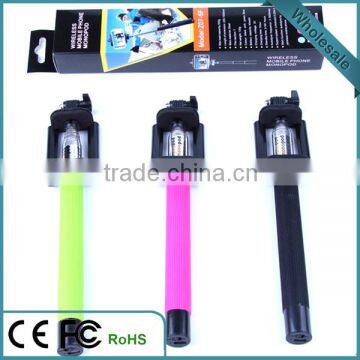 hot sale on alibaba wireless monopod selfie stick for mobile phone