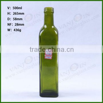 500ml Green Glass Bottle