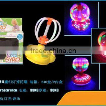 Cheaper spinning top toy plastic spinning top toy spinning top with light music new product