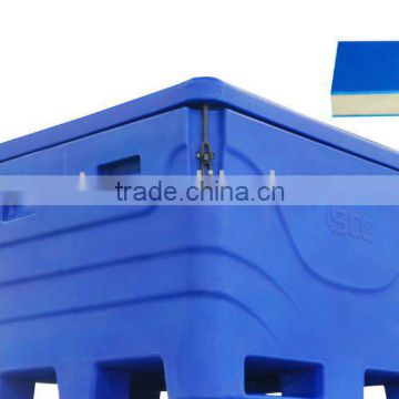 Plastic Insulated Fish Bins, Rotomold fish bins,fish tub, fish container