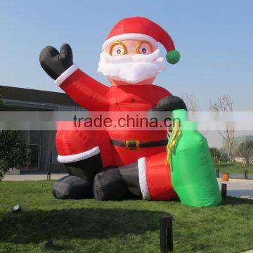 big inflatable Santa Claus model for advertising /event/Christmas